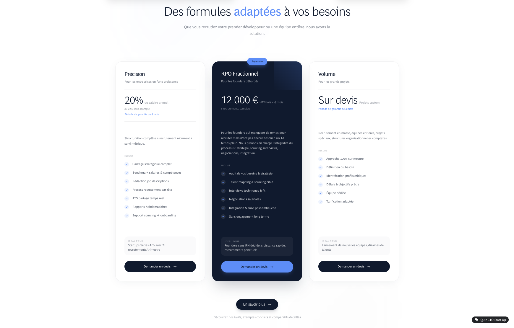 Offres claires Aston Robinson