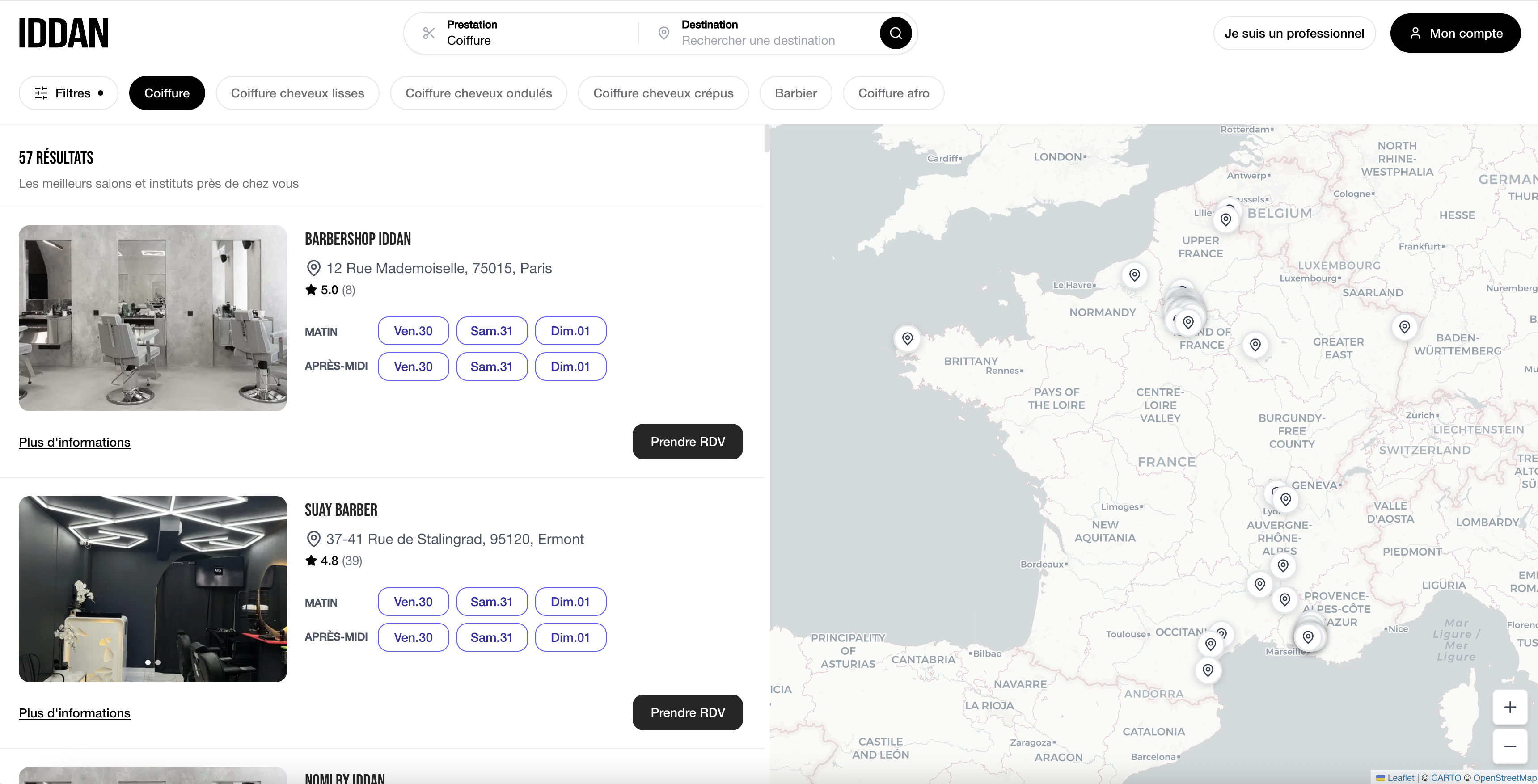 Interface IDDAN solution